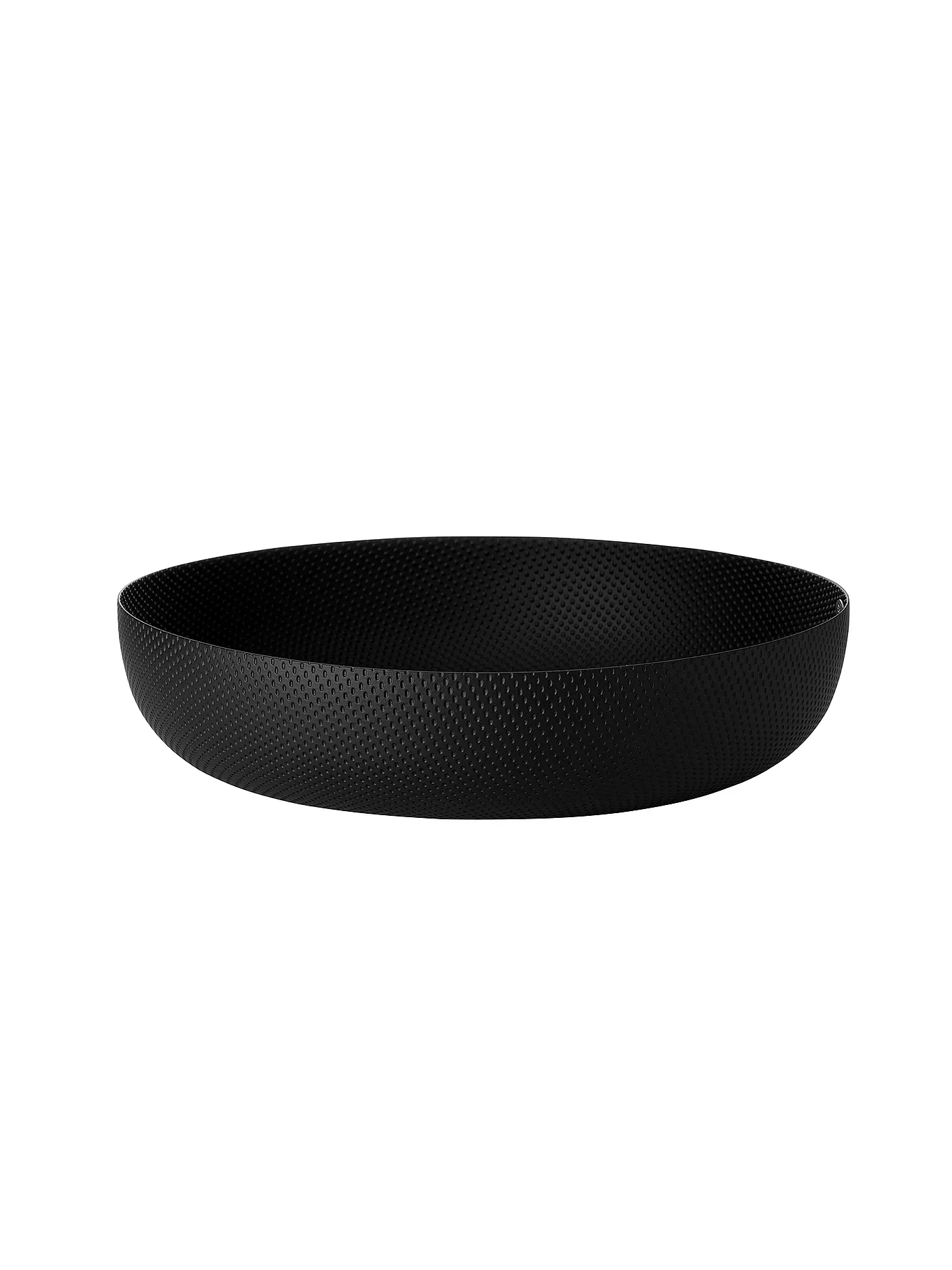 ALESSI | Schale rund 21cm Schwarz | 